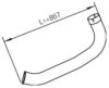 DAF 1406884 Exhaust Pipe